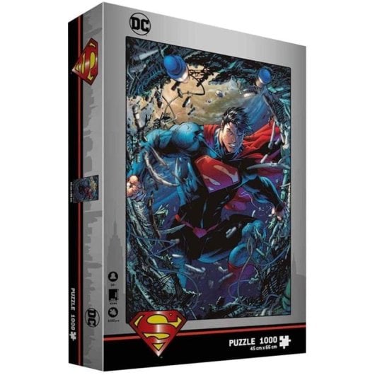 Puzzle Superman DC Comics 1000 pièces SD Toys 45 x 66 cm