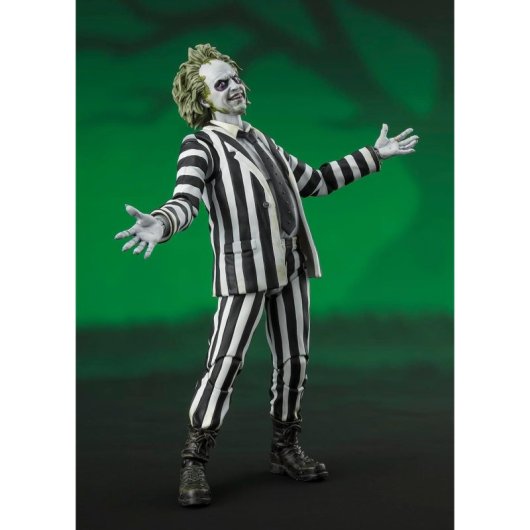 Figura Beetlejuice Sh Figuarts Articulada 14 Cms