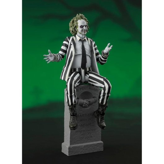 Figura Beetlejuice Sh Figuarts Articulada 14 Cms
