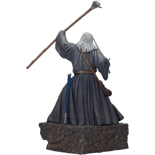 Figura Gandalf En Moria El Señor De Los Anillos Estatua 18 Cms