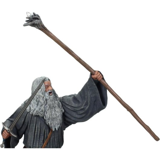 Figura Gandalf En Moria El Señor De Los Anillos Estatua 18 Cms