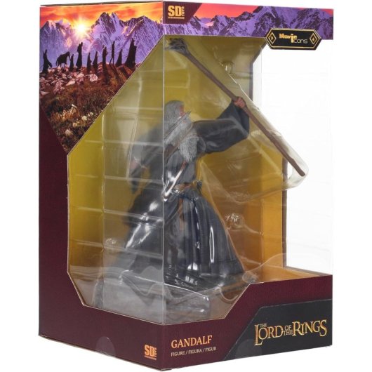 Figura Gandalf En Moria El Señor De Los Anillos Estatua 18 Cms