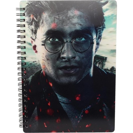 Cuaderno Harry Potter Efecto 3d Lenticular