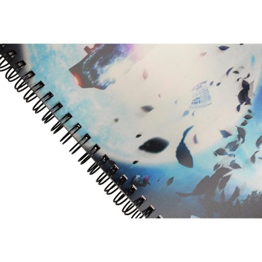 Cuaderno Delorean Regreso Al Futuro Efecto 3d Lenticular