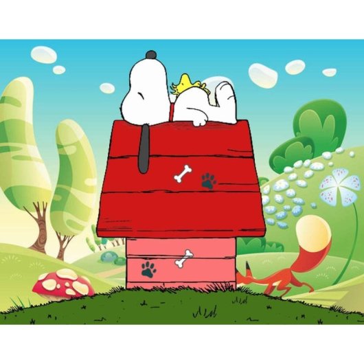 Peluche Snoopy De Pie Peanuts 23 Cms