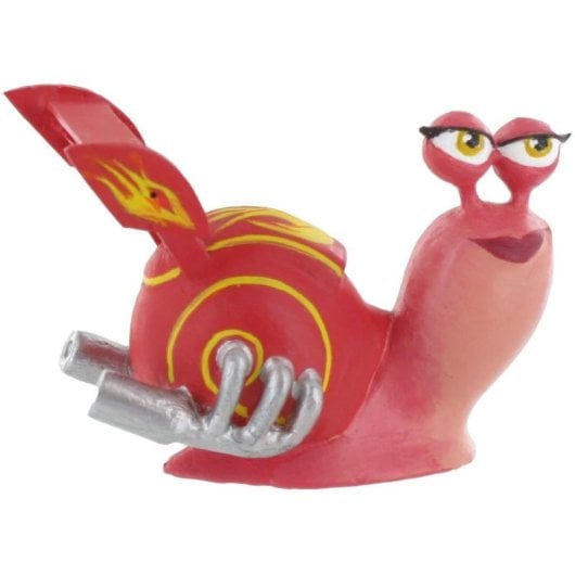 Figura Fuego Turbo Dreamworks Comansi 5 cm Resina Pintada à Mão