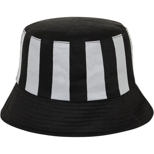 Gorro Pesquero Rayas Grises Wednesday Miércoles Addams
