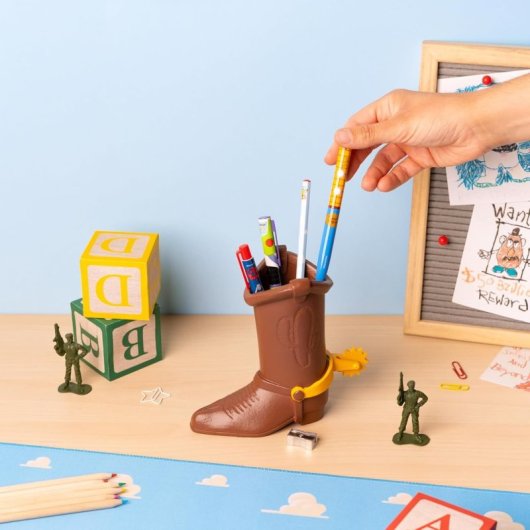 Lapicero Bota De Woody Con Set De Escritura Toy Story Disney Pixar