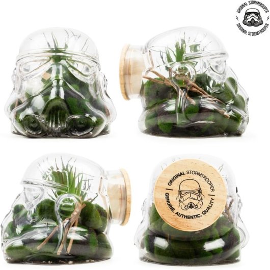 Recipiente Stormtrooper Original Stormtrooper Vidro Star Wars Decorativo Multiuso