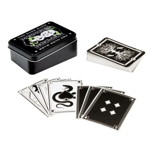Juego De Cartas Morsmordre Artes Oscuras Harry Potter Caja Metálica