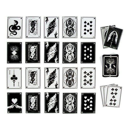 Juego De Cartas Morsmordre Artes Oscuras Harry Potter Caja Metálica