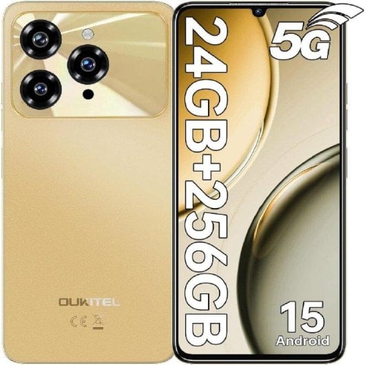 Oukitel C6 5G 8GB 256GB 6.8" Dorado