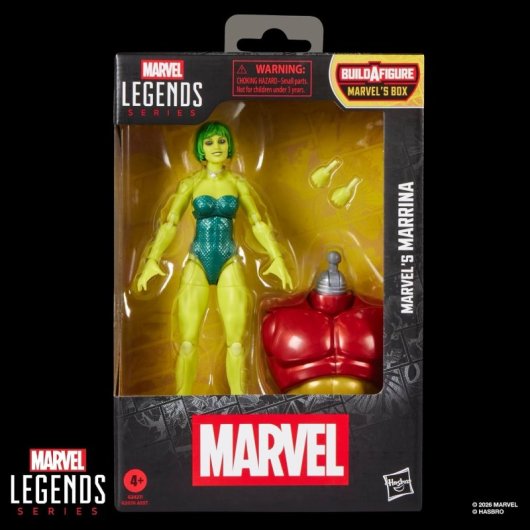 Figura Marrina Marvel Legends Articulada 15 Cms
