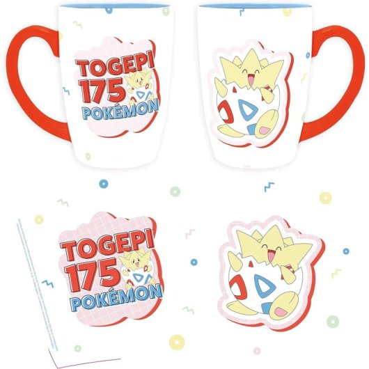 Taza Pokemon Togepi 175 Cerámica 400 Ml