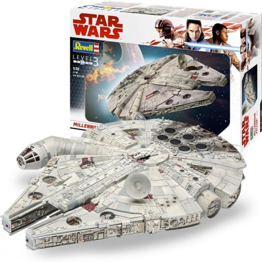 Maqueta Halcón Milenario Star Wars Grande 38 Cms
