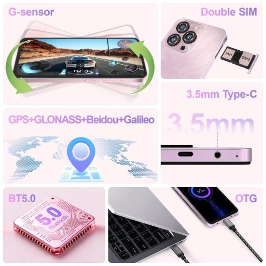 Oukitel C3 4G 4GB 64GB 6.52" Azul