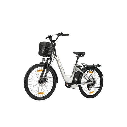 Bicicleta eléctrica urbana TTGO C2 Pro 250 W 36 V 18 Ah 26 pulgadas