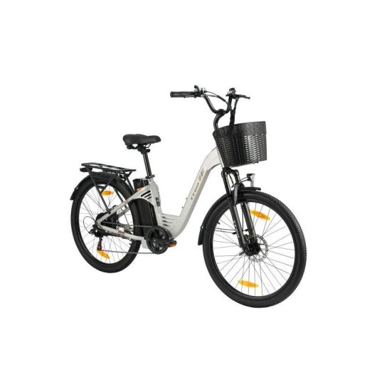 Bicicleta eléctrica urbana TTGO C2 Pro 250 W 36 V 18 Ah 26 pulgadas
