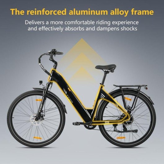 Vélo électrique urbain TTGO C3 SE 36V 250W 18Ah pneus 28 pouces