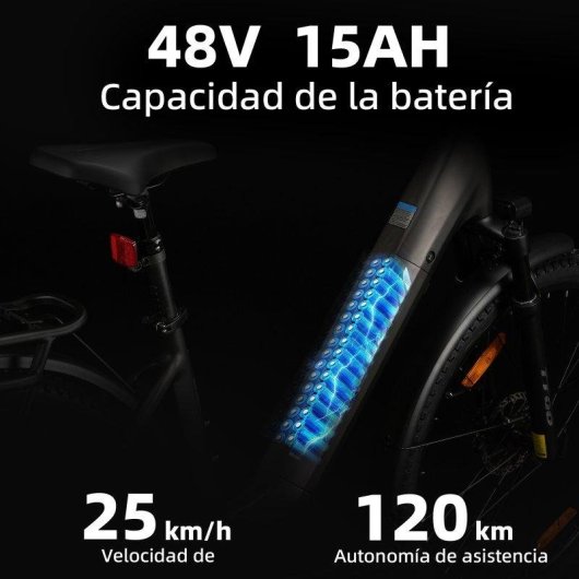 Bici elettrica urbana TTGO Z3 48V 250W 27,5 pollici