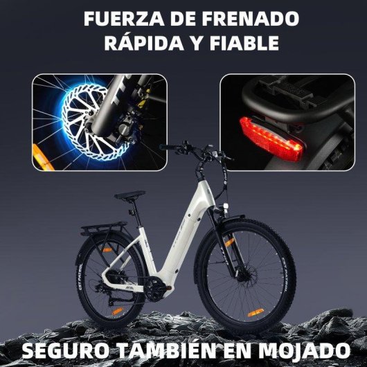 Bicicletta Elettrica Urbana TTGO Z3 48V 250W