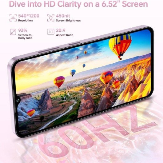 Oukitel C5 4G 4GB 64GB 6,52" Rosa