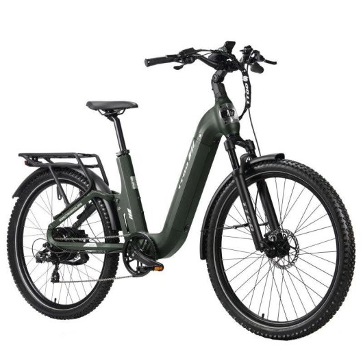 Bicicleta Eléctrica Urbana TTGO E-SUVO 250W 48V 15Ah 27.5"