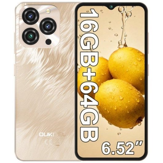 Oukitel C3 4G 4GB 64GB 6.52" Dorado