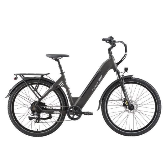Bicicleta Eléctrica Urbana TTGO C5 Motor 250W Batería 48V 13.5Ah Neumáticos 27.5"