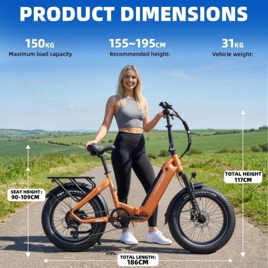 Bicicleta Electrica TTGO F6 BOOST Todo-terreno