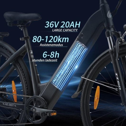 Velo electrique urbain TTGO HZ-28ST 36V 20Ah