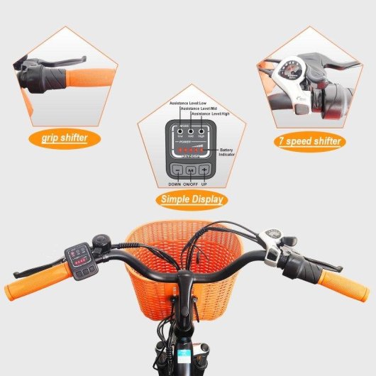 Bicicleta electrica TTGO YY-26ST 36V 250W