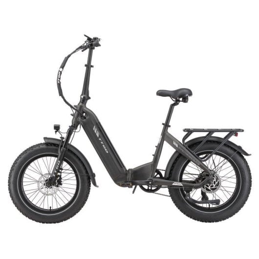 Bicicleta Elétrica TTGO F6 BOOST 250W 48V 18Ah Pneus 20 Polegadas Dobrável