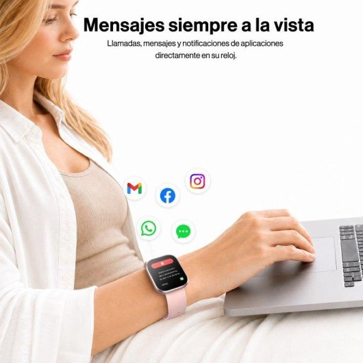 RAYOFI D19 Bluetooth 1,83'' Alumínio Preto Bracelete Silicone Tamanho Único