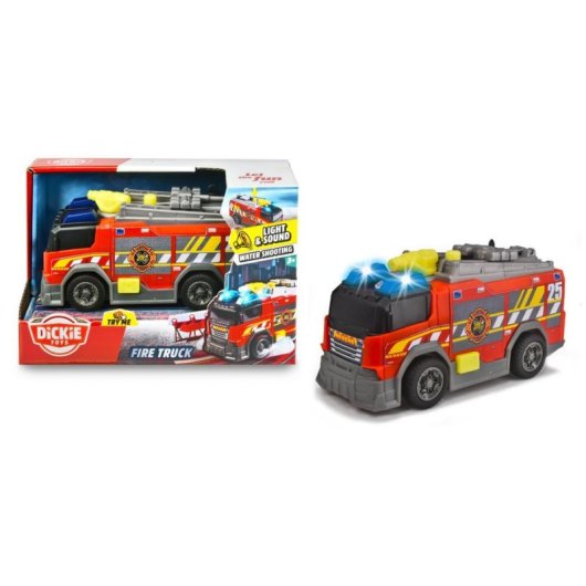 Camion de pompier Smoby 203302028S06 piles incluses