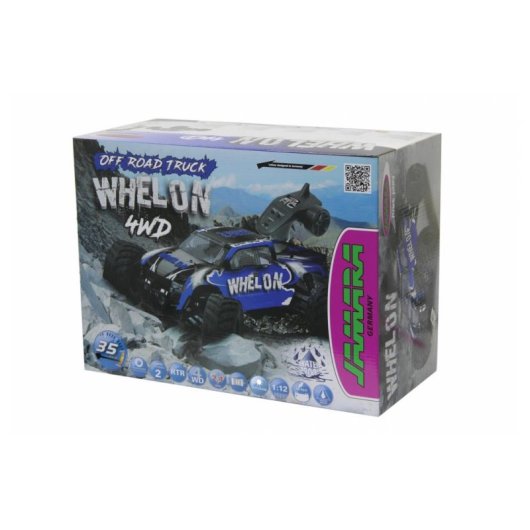 Monster Truck RC Jamara Whelon 1:12 4WD Motor Eléctrico 2.4 GHz