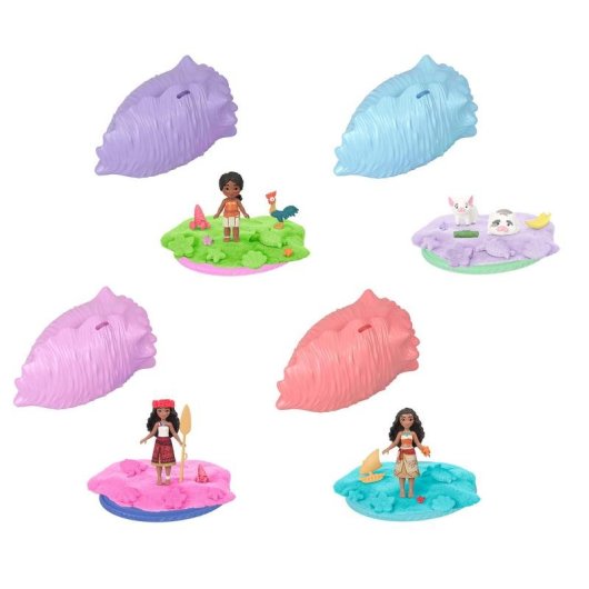 Conjunto Sorpresa Disney Vaiana con Arena Moldeable y Accesorios