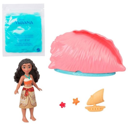 Conjunto Sorpresa Disney Vaiana con Arena Moldeable y Accesorios