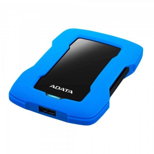 Disque Dur ADATA HD330 2 To HDD 2,5" USB 3.2 Gen 1 Résistant aux Chocs Bleu