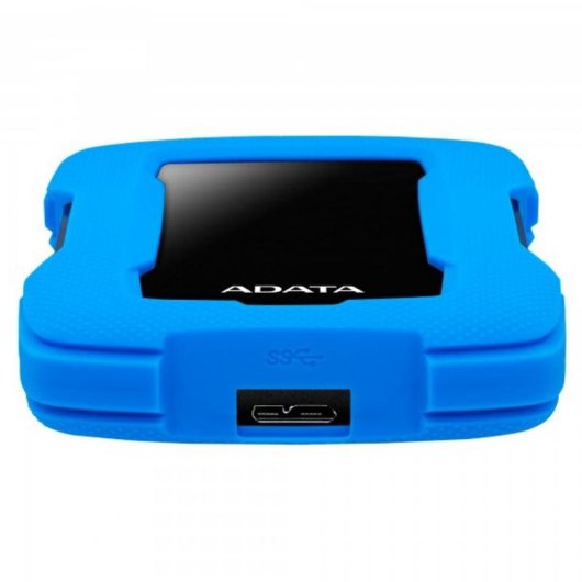 Disque Dur ADATA HD330 2 To HDD 2,5" USB 3.2 Gen 1 Résistant aux Chocs Bleu