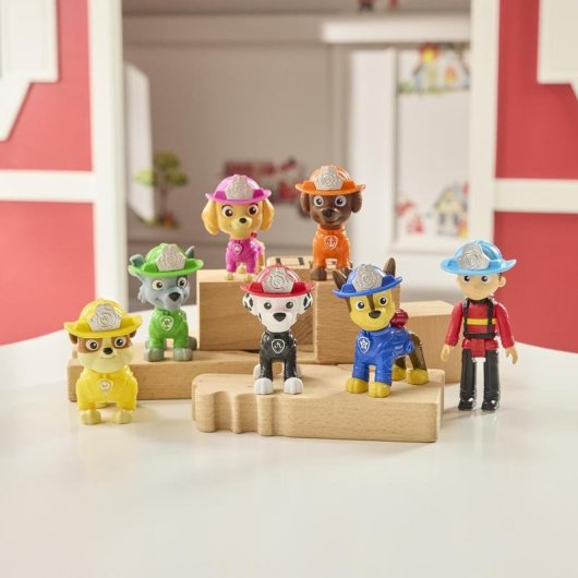 Figura Spin Master PAW Patrol Fire Rescue Set 7 Pezzi 7,6 cm