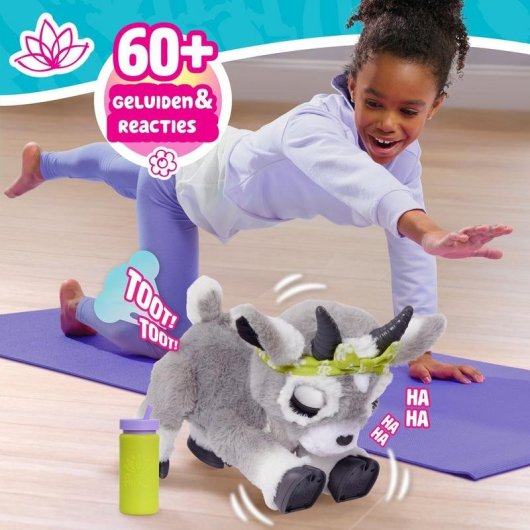 Giocattolo interattivo FurReal Daisy Capra Yoga sonoro multicolore