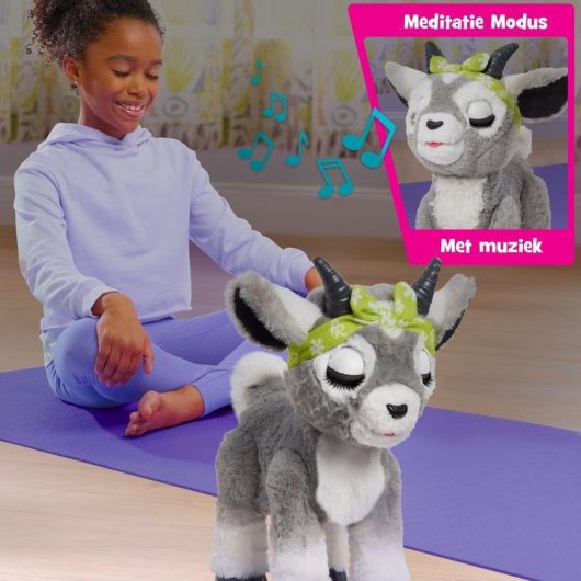 Giocattolo interattivo FurReal Daisy Capra Yoga sonoro multicolore