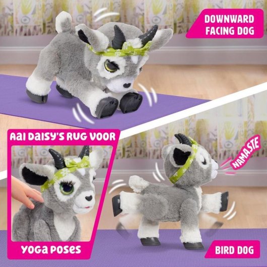 Giocattolo interattivo FurReal Daisy Capra Yoga sonoro multicolore