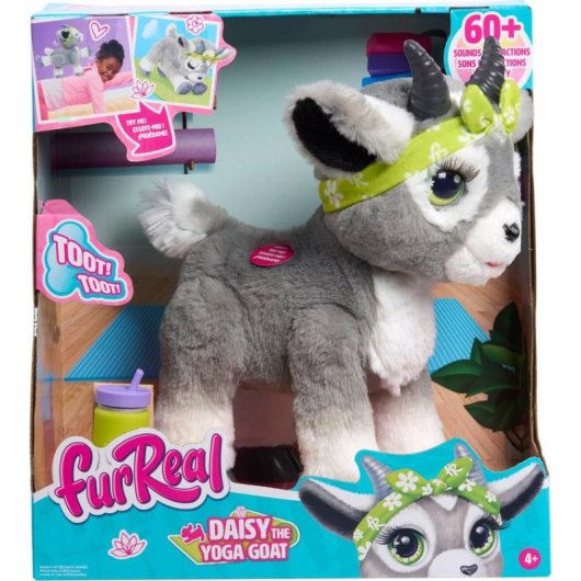 Giocattolo interattivo FurReal Daisy Capra Yoga sonoro multicolore