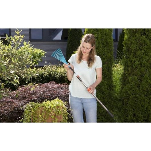 Rastrillo plano GARDENA Combisystem 12 cm Acero