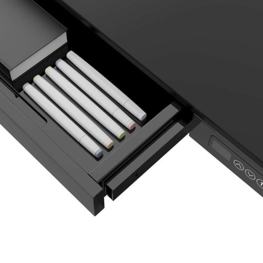 Bureau reglable electrique Activejet ET119W-C 140x70 USB Noir