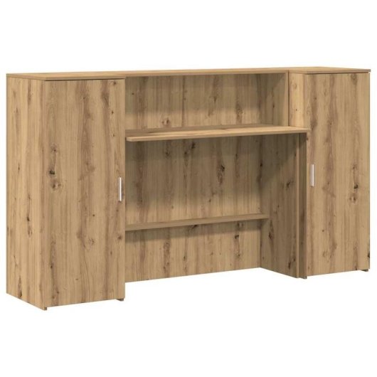 Comptoir d'accueil VidaXL Bois d'ingenierie 180 cm