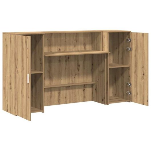 Comptoir d'accueil VidaXL Bois d'ingenierie 180 cm