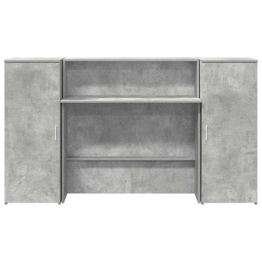 Comptoir d accueil VidaXL 3324208 Bois contreplaqué 180 x 50 cm